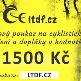 Dárkový poukaz na cyklistické oblečení v hodnotě 1500 Kč (náhled)