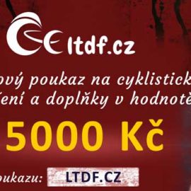 Dárkový poukaz na cyklistické oblečení v hodnotě 5000 Kč (náhled)