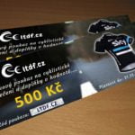 Dárkový poukaz na cyklistické oblečení v hodnotě 500 Kč