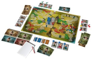 Desková hra Pélotone - hrací plán