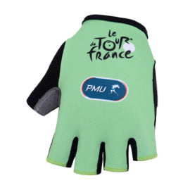 Cyklistické rukavice Tour de France zelené 2019