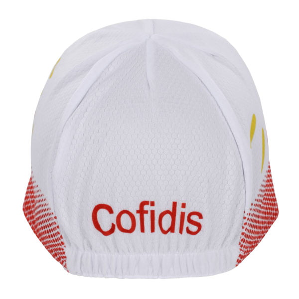 Cyklistická čepice Cofidis 2020 zadní strana