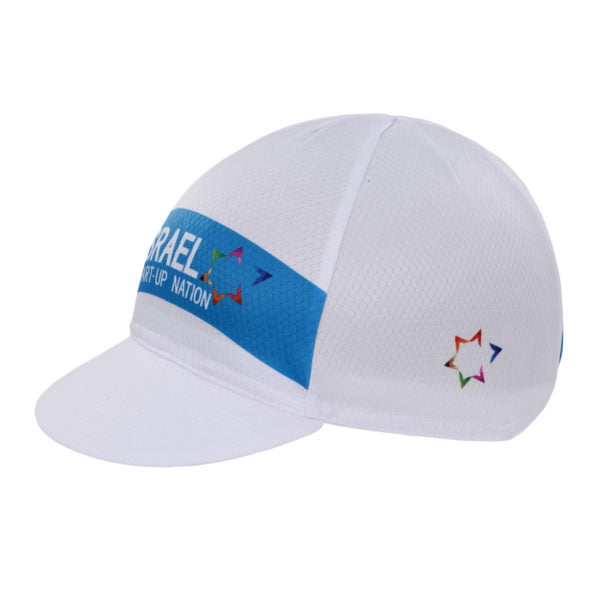 Cyklo čepice s kšiltem Israel Cycling Academy  2020 boční strana