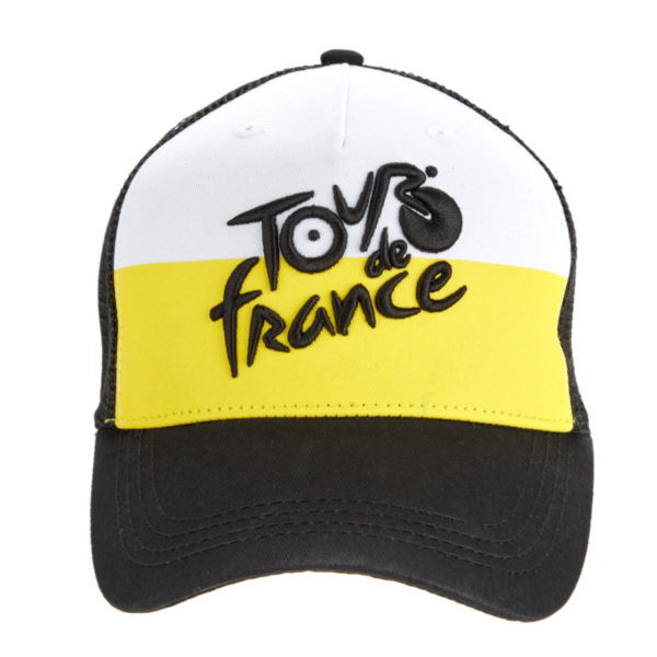 Kšiltovka Tour de France žluto bílá logo