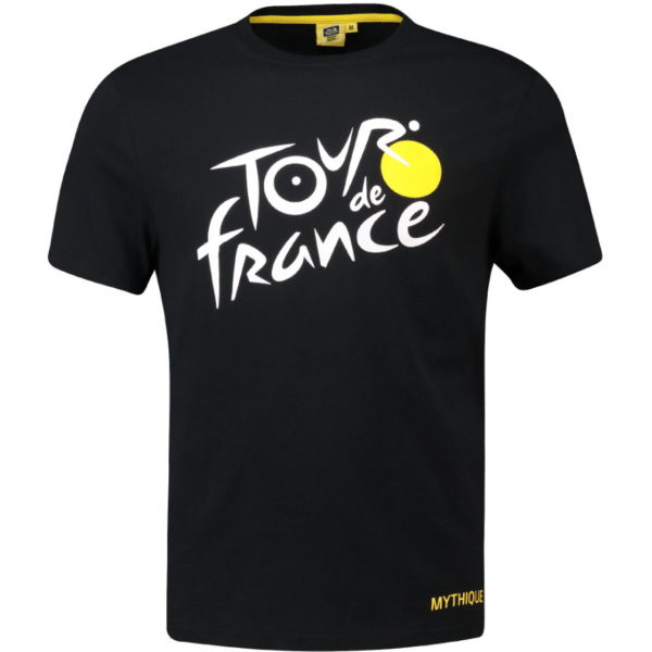 Triko Tour de France černé přední strana