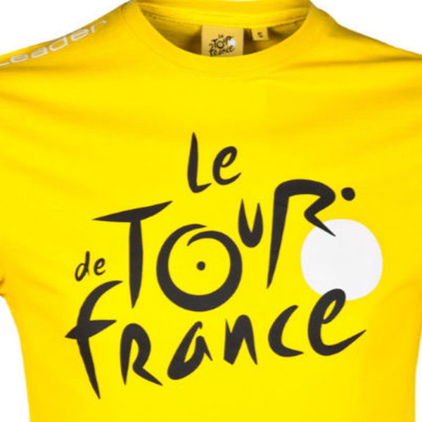 Triko Tour de France žluté logo