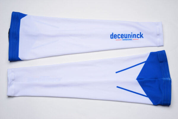 Cyklistické návleky na nohy Quick-Step Floors 2020 Deceuninck reálná fotografie