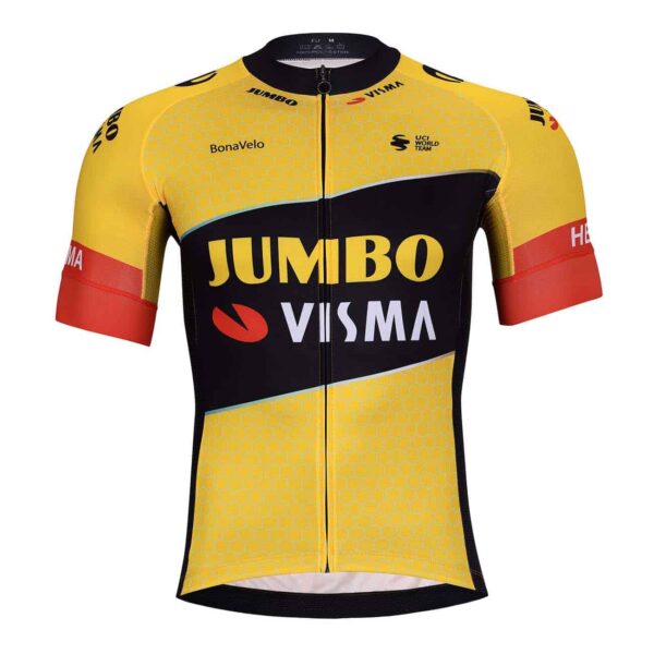 Cyklistický dres Jumbo 2023 Visma Cyklistický dres Jumbo 2023 Visma