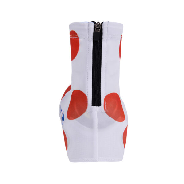 Cyklistické návleky na tretry Tour de France puntíkované zezadu