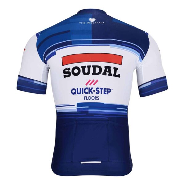 Cyklodres Quick-Step 2023 Soudal zadní strana
