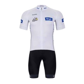 Cyklistický dres a kalhoty Tour de France 2023 bílý
