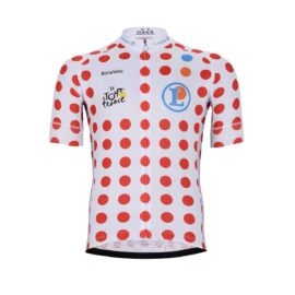 Cyklistický dres Tour de France 2023 puntíkovaný