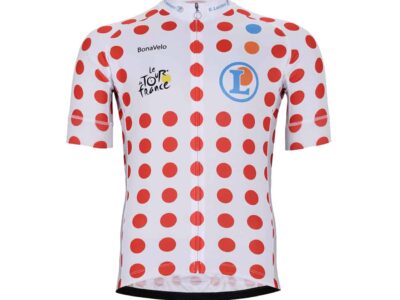Cyklistický dres Tour de France 2023 puntíkovaný