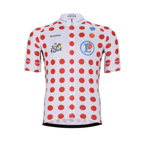 Cyklistický dres Tour de France 2023 puntíkovaný Cyklistický dres Tour de France 2023 puntíkovaný