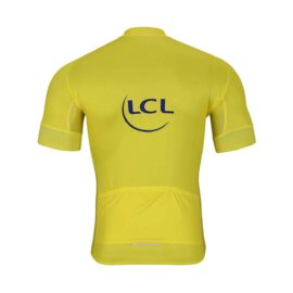 Cyklodres Tour de France 2023 žlutý zadní strana