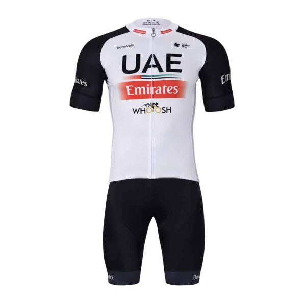 Cyklistický dres a kalhoty UAE 2023 Cyklistický dres a kalhoty UAE 2023