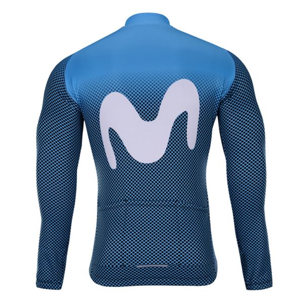 Cyklobunda zimní Movistar 2021 zadní strana