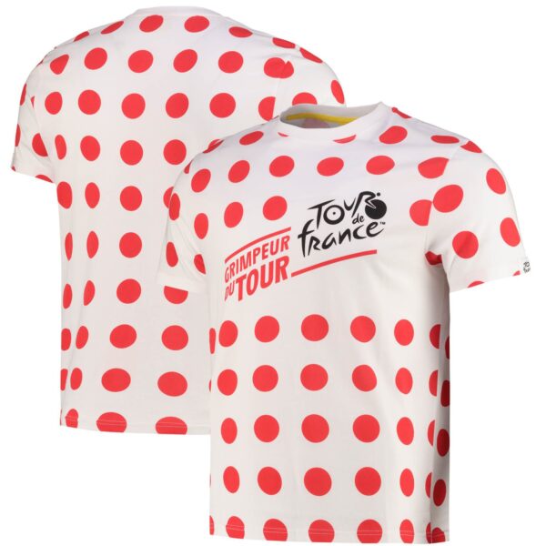 Triko Tour de France puntíkované přední a zadní strana